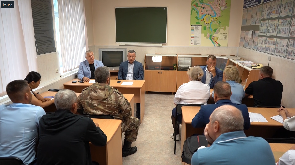 Глава города Дмитрий Гатов и депутат ЗСО Евгений Илле провели рабочие встречи