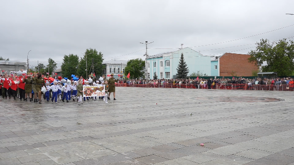 Троичане отметили День Победы