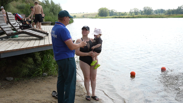В Троицке инспекторы ГИМС патрулируют места отдыха у воды